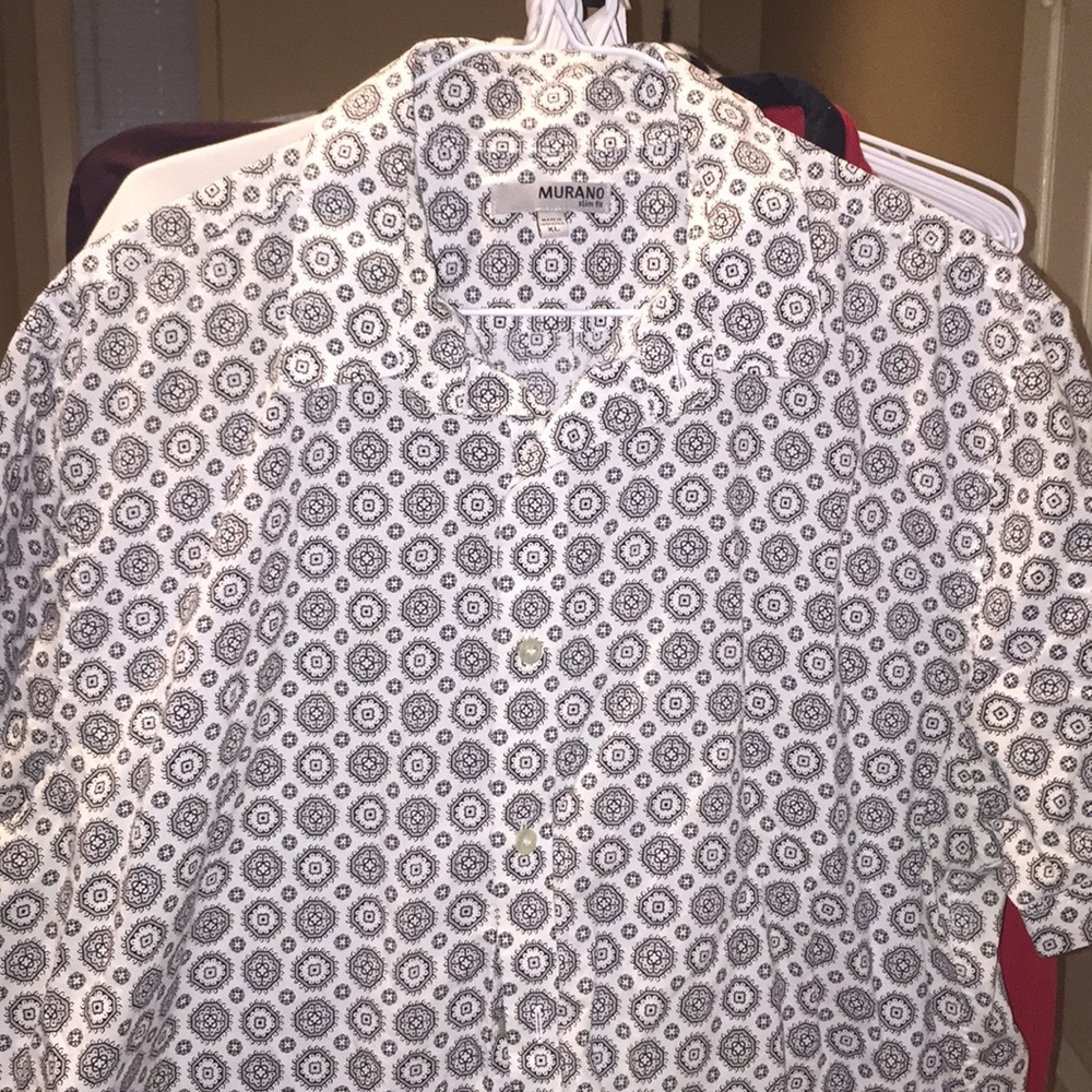 Murano short sleeved button down